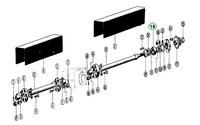 1309 - Dvouřadé naklápěcí kuličkové ložisko - Rozmetadlo RUR-5