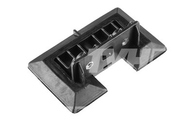 Plastová lopatka elevátoru 154x100x50 mm - 