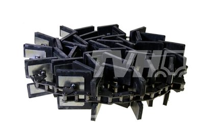 Elevátor. řetěz 142 čl. - 35 lopatek - 5453 mm - 