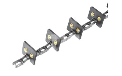 Elevátor. řetěz 38,4VB - 170 čl. - 41 lopatek - 6528 mm - 