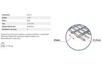 Žaluziové síto - horní (L-32mm, 3D) - 