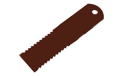 Nůž ozubený 195x50x3 mm - Ø 12 mm - 