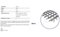 Žaluziové síto - horní (TM6) - 