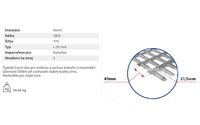 Žaluziové síto - horní (L-32mm) - 