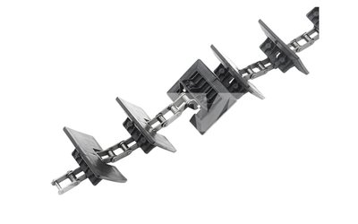 Elevátor. řetěz 152 čl. - 38 lopatek - 5837 mm - 