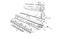 Žabka - horní drážkování C10 - Fortschritt E 524