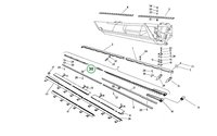 Žabka - horní drážkování C10 - Fortschritt E 517