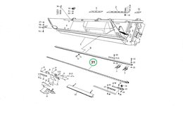 Žací kosa Schumacher  3,6 m 