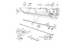 Žací kosa Schumacher  4,8 m 