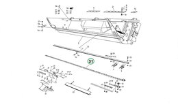 Žací kosa Schumacher 3,6 m 