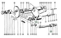 6208 - Jednořadé kuličkové ložisko - Rozmetadlo RU-5