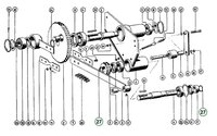 Pojistný kroužek SH 40 (na hřídel) - Rozmetadlo RU-5