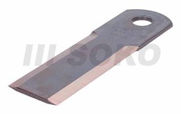 Nůž hladký 173x50x4 mm - Ø 18,1 mm