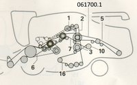 Řemen Claas 061700.1 TAGEX - 