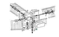 30211 - Kuželíkové ložisko jednořadé - Rozmetadlo RMA-8