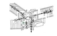 32209 - Jednořadé kuželíkové ložisko - Rozmetadlo RMA-8