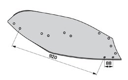 Odhrnovačka pravá Kverneland 083228