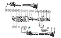 Kloub s trubkou L=1260 mm - Rozmetadlo RMA-8