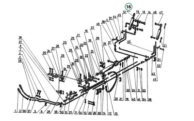 Přímočarý hydromotor 40/22/320-1 - MV3-030 a MV3-031