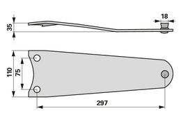 Držák nože 111185