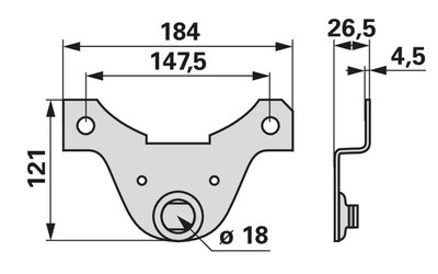 Držák nože 3229517A - 