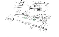 205 UCF/LEF/FGJ - Ložisko upínací s přírubovým litinovým domečkem - Fortschritt E 517