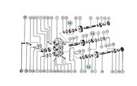 3207 - Dvouřadé kuličkové ložisko - Rozmetadlo RMA-8