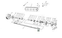 Hranolové pero A12 x 8 x 110 mm - Fortschritt E 512