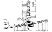 Pojistný kroužek SH 40 (na hřídel) - Rozmetadlo RU-5