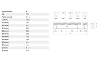 Sada mlatek (L+L) L=1400mm (2ks) - 