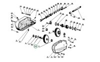 Hřídel - sestava - MV3-030 a MV3-031