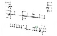 6208 RS - Jednořadé kuličkové ložisko s jednostranným těsněním - Sklízecí řezačka E281