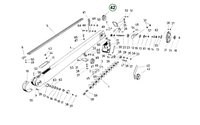 Napínač klínového řemene B25x65 - Fortschritt E 512