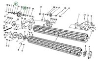 6207 RS - Jednořadé kuličkové ložisko s jednostranným těsněním - Mačkač E301