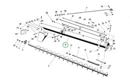 Vynášecí roura L=3500 mm