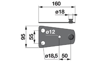 Držák nože 950951.0  - 