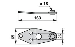 Držák nože 145106.2