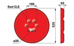 Opěrný talíř PÖTTINGER 640.058