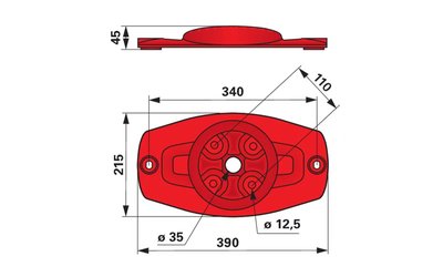 Žací disk KUHN 56812600 - 