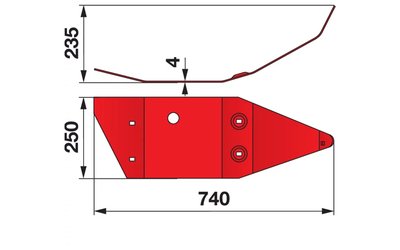 Vnitřní splaz Kuhn 56811110 - 