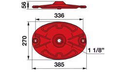 Žací disk KUHN 56200700