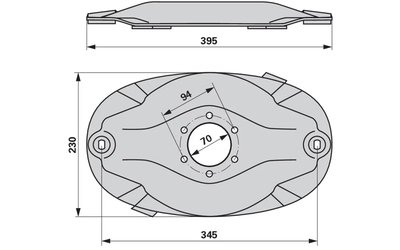 Žací disk PÖTTINGER 354.68.002.0 - 