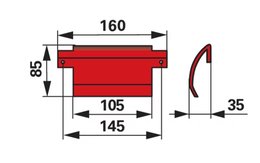 Protilostří DEUTZ FAHR KT55676100