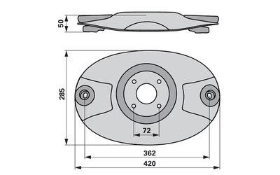 Žací disk PÖTTINGER 377.60.150.0 - 