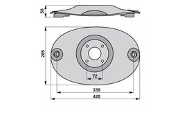 Žací disk PÖTTINGER 378.66.190.0