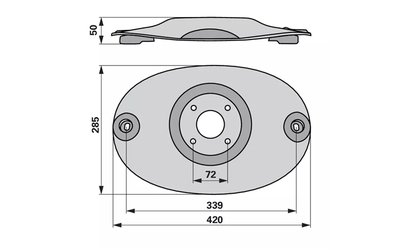 Žací disk PÖTTINGER 378.66.190.0 - 