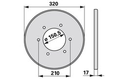 Kryt bubnu DEUTZ FAHR Z1100420