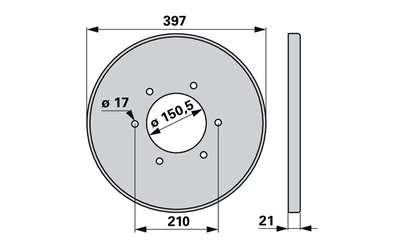 Víko žacího bubnu DEUTZ FAHR Z1000340 - 