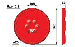 Opěrný talíř PÖTTINGER 640.057