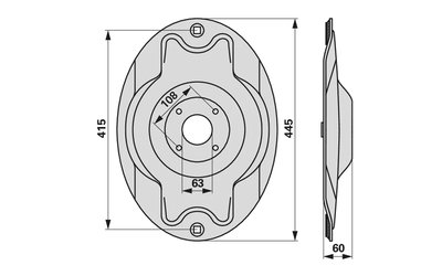 Disk žací 136253 - 